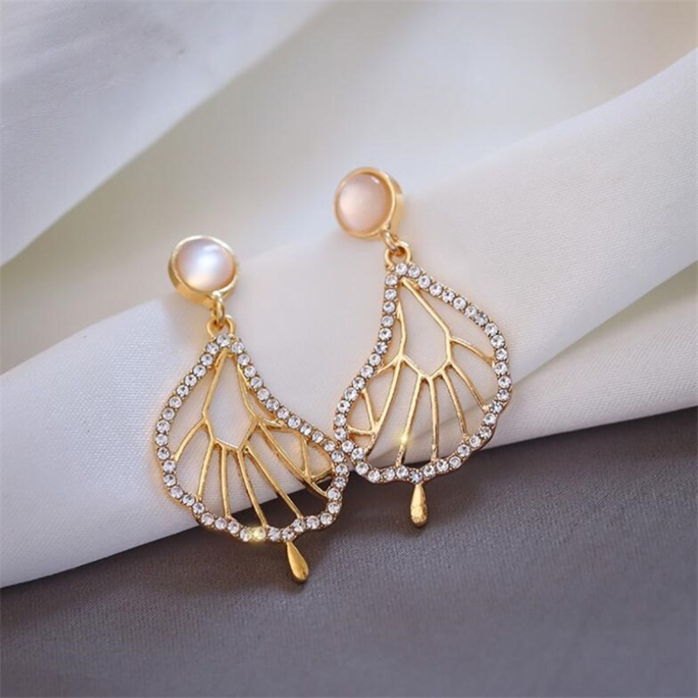 Lotus Lucky Leaf Earrings